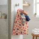 Ver mais imagens de Saco Impermeável Zíper Roupa Suja Umida Flores Rosa Infantil
