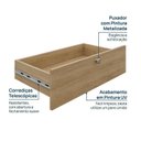 Ver imagem 6 de Rack para TV até 75 Polegas Modular 3 Módulos 4 Portas 2 Gavetas Frame CabeCasa MadeiraOriginals