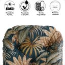 Ver imagem 5 de Almofada Impermeável P/ Poltrona Cadeira de Área Tam. 120x60