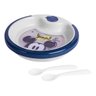 Prato Térmico Infantil Mickey com Ventosa Gruda na Mesa e 2 Colheres 450ml - Wp Connect Prato Térmic - 1