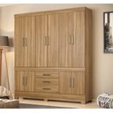 Ver imagem 1 de Guarda Roupa New Murano Casal 10 Portas - Amêndola Touch Demóbile