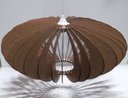 Ver imagem 3 de Luminária Teto tipo Pendente em MDF - Completa: Marrom