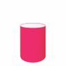 Cupula em Tecido Cilindrica Abajur Luminária CP-4012 18x25cm Rosa Pink - 1