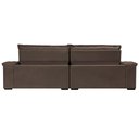 Ver imagem 6 de Sofá Retrátil e Reclinável 2,55m Molas Ensacadas Cama inBox Big Space com Bordado 3D Velusoft
