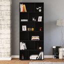 Ver imagem 1 de Estante Livreiro Xangai com 12 Nichos - Preto