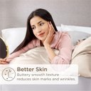 Ver imagem 4 de Bedsure Fronha de Cetim Padrão Conjunto de 2 - Bege