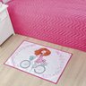 Tapete Quarto Infantil 90cm x 58cm Antiderrapante Kids:Bike - 1