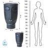 Vaso Face Homem 48 (22l) Preto Nutriplan - 6