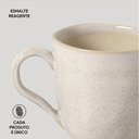 Ver imagem 4 de Caneca 273ml Cerâmica Porto Brasil Xícara de Chá Orgânica Avant Garde Off White Avulsa