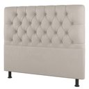 Ver imagem 1 de Cabeceira Cama Box Casal King Size Nice 195cm Suede Bege - Desk Design