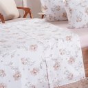 Ver imagem 3 de Jogo de Cama Solteiro 200 Fios Estampado 3 Pçs 90x190x35 Lyrical