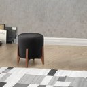 Ver imagem 6 de Puf Puff Para Sala Lhor Corano Preto RM