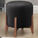 Ver imagem 2 de Puf Puff Para Sala Lhor Corano Preto RM