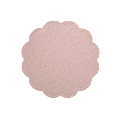 Jogo Americano com 4 Lugares Candian Branco 38 Cm Mimo Style
