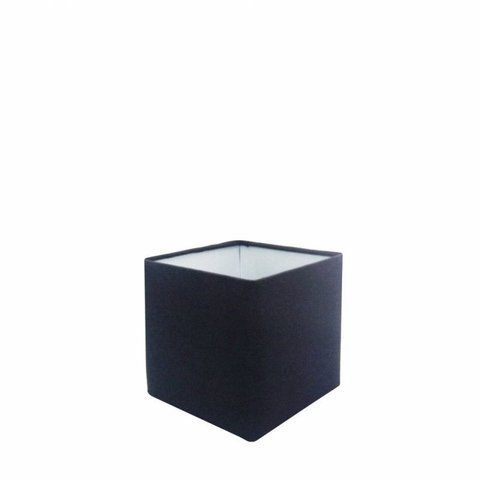 Cupula em Tecido Quadrada Abajur Luminária CP-2006 15/13x13cm Preto