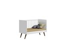 Ver imagem 5 de Berço Mini Cama para Quarto Infantil Q Encanto Retro - Branco Acetinado