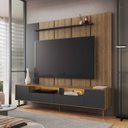 Ver imagem 1 de Rack e Painel para TV 75" com LED 2,00m Moderno Rotterdam Art In Móveis