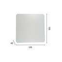 Ver imagem 2 de Arandela Astraled Mirach Led Quadrada 6w Bivolt Branco Ad-4046