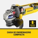 Ver imagem 4 de Lixadeira Esmerilhadeira Angular 620W 4.1/2 Stanley 110 220V