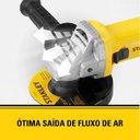 Ver imagem 3 de Lixadeira Esmerilhadeira Angular 620W 4.1/2 Stanley 110 220V