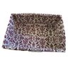 Cesta com Tecido Retangular 32 X 22 X 13CM Vinho Mundiart DC0007M - 2