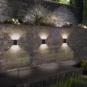 Ver imagem 2 de Arandela Led Taschibra Quadre Slim Ip65 Marrom Bivolt 3000k