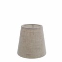 Ver imagem 1 de Cupula em Tecido Cone Abajur Luminária CP-2004 14/08x13cm Rustica Bege