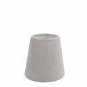 Ver imagem 1 de Cupula em Tecido Cone Abajur Luminária CP-2004 14/08x13cm Cinza
