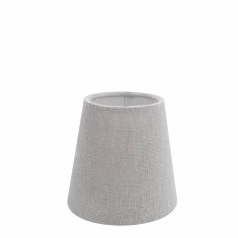 Cupula em Tecido Cone Abajur Luminária CP-2004 14/08x13cm Cinza