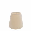 Ver imagem 1 de Cupula em Tecido Cone Abajur Luminária CP-2004 14/08x13cm Algodao Cru
