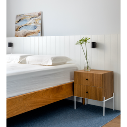 Cabeceira Cama Queen Lambri Painel Mdf Parede Rack 174x60cm - 2