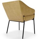 Ver imagem 4 de Kit 3 Cadeiras para Sala de Jantar Estar Living Olívia L02 Couríssimo Fendi - Lyam Decor