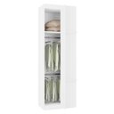 Ver imagem 4 de Guarda Roupas Casal Modulado Queen Com 9 Portas Star Branco