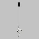 Ver imagem 2 de Lustre Pendente Taschibra Cairo Led Bivolt Preto 3000k Luz Amarela 15051081