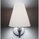 Ver imagem 2 de Arandela Cone Md-2032 Branca C/ Inter Liga e Desl Cupula Tecido Branco
