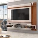 Ver imagem 2 de Painel para TV até 70 Polegadas Avanti Ripado Cinamomo/Off White - Panorama Móveis