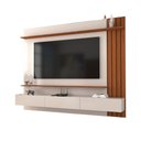 Ver imagem 3 de Painel para TV até 70 Polegadas Avanti Ripado Cinamomo/Off White - Panorama Móveis