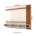 Ver imagem 4 de Painel para TV até 70 Polegadas Avanti Ripado Cinamomo/Off White - Panorama Móveis