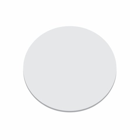 Disco Circular 29,7cm Branco para Lustre Tampa Luminária 2mm X 29,7cm Td-6004