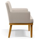 Ver imagem 5 de Kit 02 Poltronas Beatriz Linho Cru