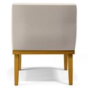Ver imagem 2 de Kit 02 Poltronas Beatriz Linho Cru