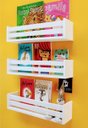 Ver imagem 2 de Kit 3 Nicho Mdf Prateleira Livro Infantil para Quarto 40 Cm