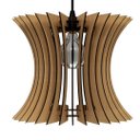 Ver imagem 4 de Luminária Teto tipo Pendente CURVA MDF - Completa
