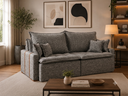 Ver imagem 1 de Sofa Orfeu 2.40 Nobly Linho Cinza