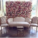 Ver imagem 1 de Jardim Vertical Rosas Flores Artificias Fotos Decoração