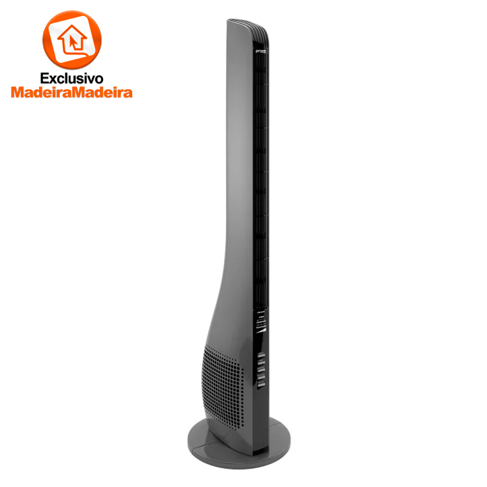 Ventilador torre 110cm silencioso Praxis 127v - Produto exclusivo MadeiraMadeira - - 2