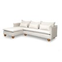 Ver imagem 4 de Sofá Modular 3 Lugares com Chaise e Pé Bolinha Sôma CabeCasa MadeiraOriginals