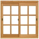 Ver imagem 1 de Janela de Correr Quadriculada JE221 Esel 120x200x12cm Marrom