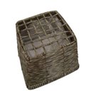 Ver imagem 2 de Cesto Fibra Sintética com Forro Al 12cm X C 17cm X L 17cm