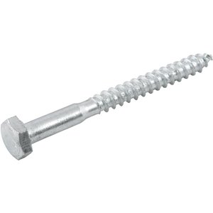 Parafuso Sextavado Rosca Soberba 1/4''x65mm 4 peças Vonder